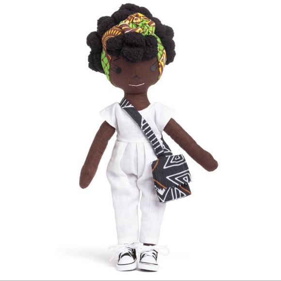 EXCLUSIVE HarperIman Yumi 14” Plush Linen Doll - Picture 2 of 9